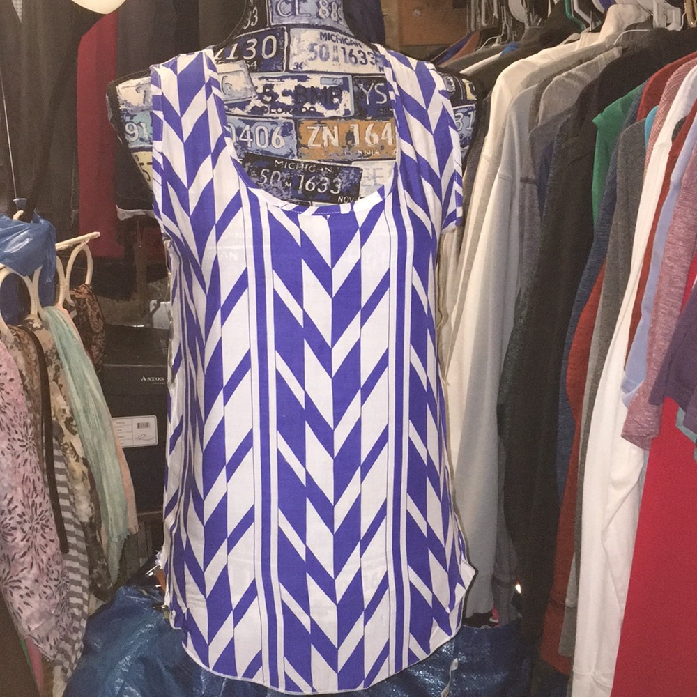 Geometric blouse